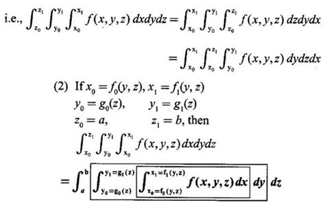 Triple Integral in Cartesian Coordinates - Worked Examples, Exercise ...