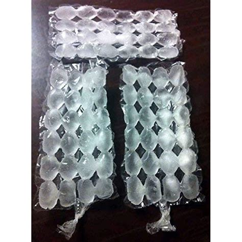 POPBLOSSOM 2400 Ice Cubes in 100 Disposable Ice Cube Bags India | Ubuy