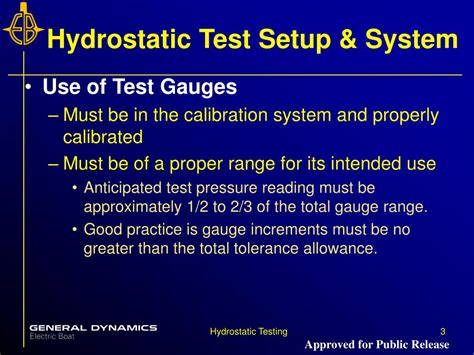 Image result for Hydrostatic Testing Procedure