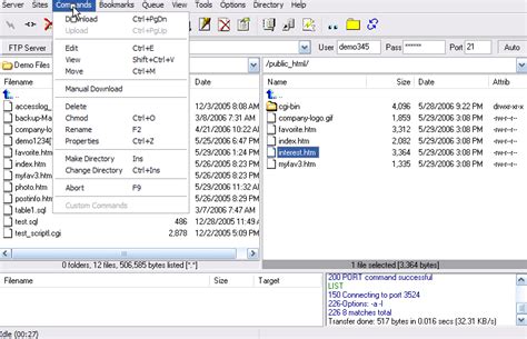 LeapFTP - 소프트웨어 자료실 드림위즈 소프트웨어