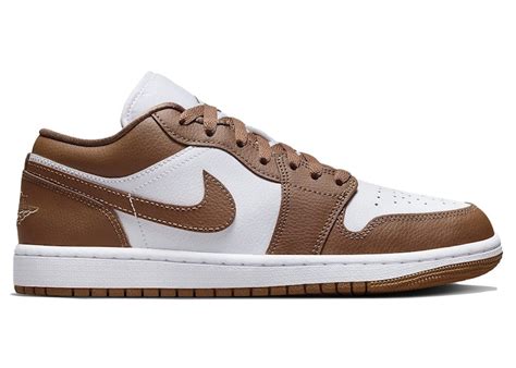 Jordan 1 Low Archaeo Brown White (Women'S) – Kicks Machine