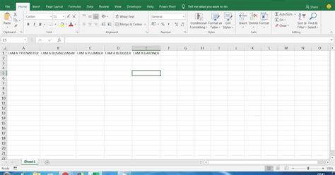 Image result for Excel Example of Lots of Text