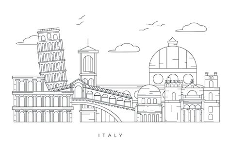 Italy silhouette Images - Free Download on Freepik