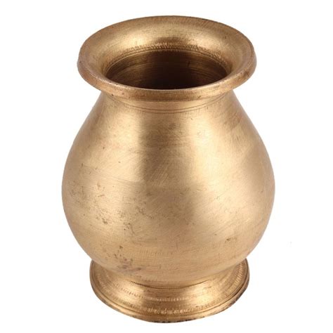 Golden Brass Lota Or Chombu Water Pot