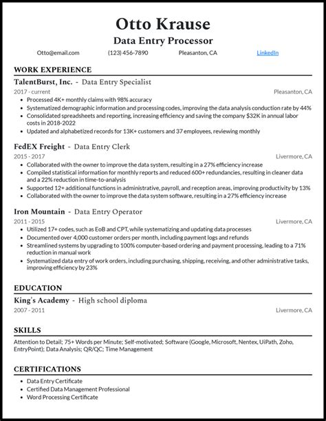 Image result for Data Processor Job Description