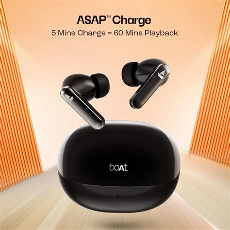 boAt Airdopes 301 TWS Earbuds w/ 75 hrs Playtime, Quad Mics with ENx ...