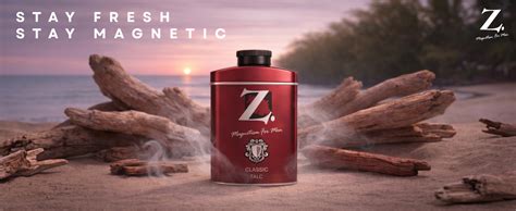 Z Magnetism Classic Deodorizing Talcum Powder for Men | Signature Woody ...