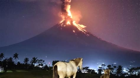 Tropical Storm Nokaen Raises Lahar Threat Near Philippines' Mayon Volcano