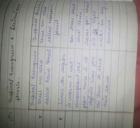 What is the difference between tropical deciduous forest and Tropical ...