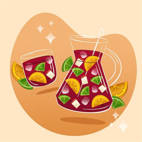 Sangria cartoon Images - Free Download on Freepik