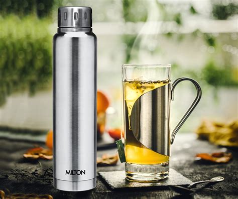 Milton Elfin Thermosteel 24 Hours Hot and Cold Water Bottle | Thermos ...