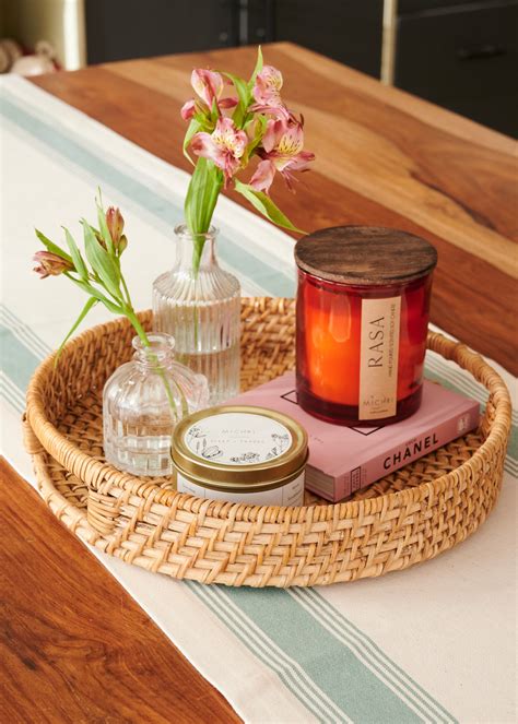 Versatile Wicker Tray for Home Decor & Dining | Michri.India