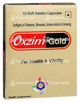 Oxzim Gold Capsule 10 - Uses, Side Effects, Dosage, Price | Truemeds