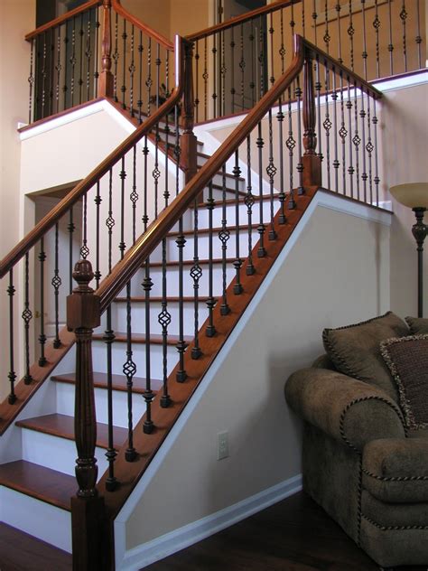 Staircase Railing Wooden Design at Karen Spaulding blog