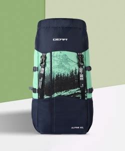 Gear Alphamount 45 Rucksack - 50 L Navy Blue-Green - Price in India ...