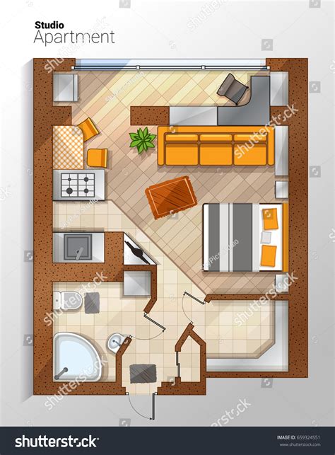 Building Top View Vector 的图像结果