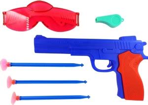 MITTRA Amazing FIRE Power Toy Gun for Kids. | with 3 Soft Bullets ...