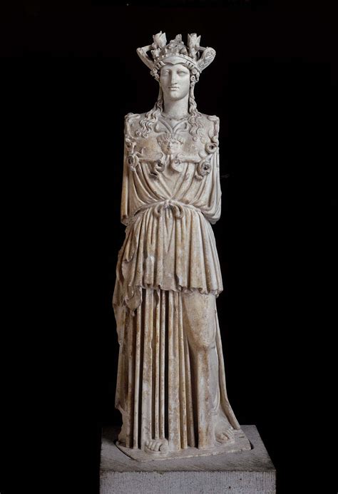 Statue of Athena Parthenos (the Virgin Goddess) | Museum of Fine Arts ...