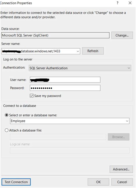 Image result for ASP.NET Web API Connection String