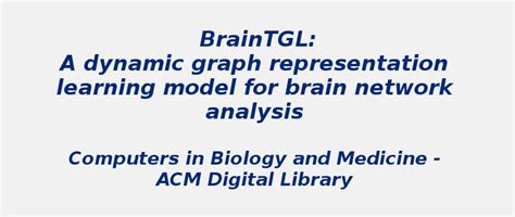 Graph representation model for brain network analysis | S-Logix