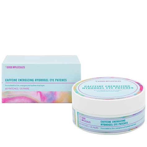 Good Molecules Caffeine Energizing Hydrogel Eye Patches 30 Pairs ...