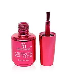 Buy Half N Half Mirror Nail Polish NP-06-B-Red Online at Low Prices in ...