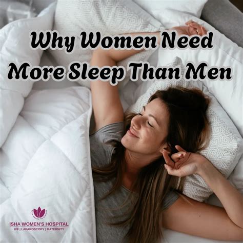 Why Women Need More Sleep Than Men: Science Behind It