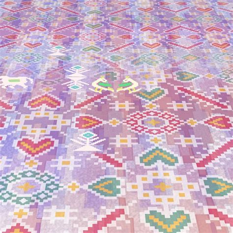 Buy SPACES Rangana Nalgona Purple Festive Printed Cotton Large Bedsheet ...