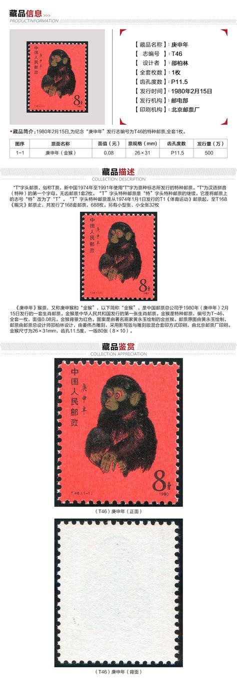 1980年猴年单张邮票值多少钱？_百度知道