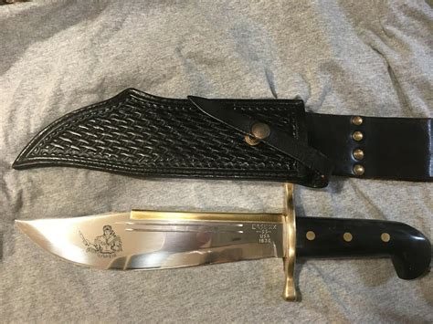 Case XX 1838 Rigid back Bowie Knife with Leather Sheath EC | #1984112270