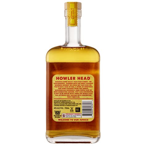 Howler Head Straight Banana Bourbon 700ml - Low Prices