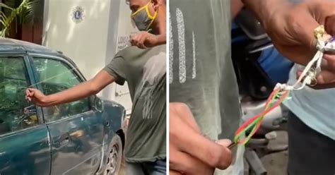 Thieves Use Rubber Band To Break Into Cars