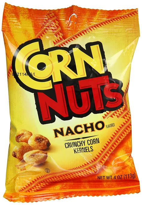Buy Corn Nuts Flavored Snack, Nacho, 4 Ounce (Pack of 12) Online at ...