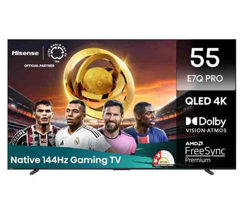 Hisense 55 inch E7Q PRO 4K Smart QLED TV 2025 : Specs & Review