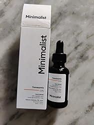 Minimalist 3% Tranexamic Acid Face Serum for Melasma, Pigmentation ...