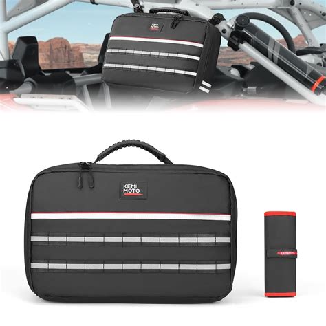 kemimoto Universal Drive Belt Bag with Tool Roll, CVT Belt & Tool ...