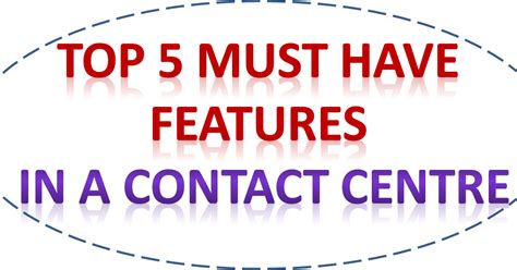 Top 5 Must Have / Essential features to start a Call Center | Cloud ...
