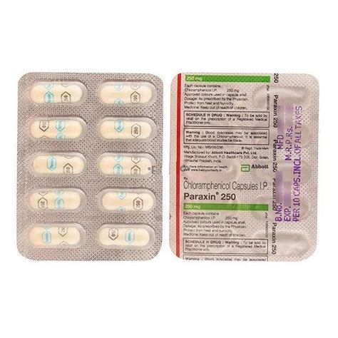 Paraxin 250 - Strip of 10 Capsules : Amazon.in: Health & Personal Care