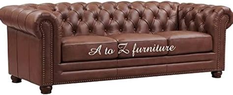 BLACK OAK Noah Sofa 2 Seater Chesterfield Sofa Couch Chaise Lounge ...