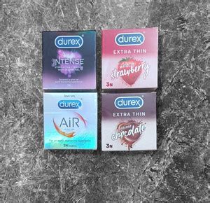 DUREX Limited edition Honeymoon pack , Intense, Air, Stawberry ...