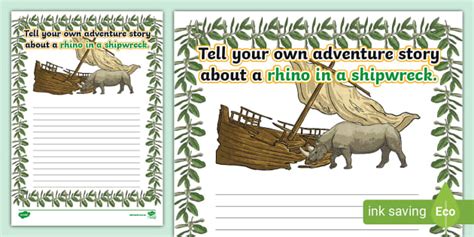 Book Week Writing to support the teaching of Evie and Rhino