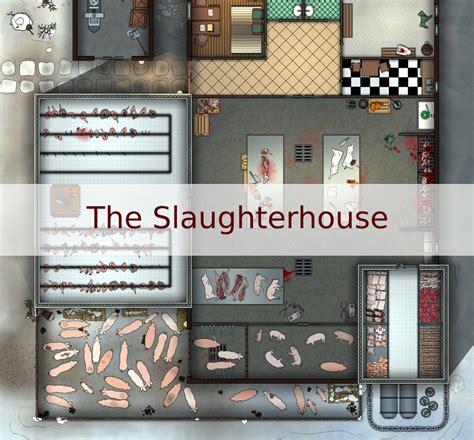 Slaughterhouse Map | Cthulhu Architect