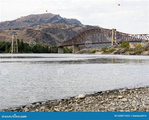 View of Beebe Bridge from Beebe Bridge Park Stock Image - Image of ...