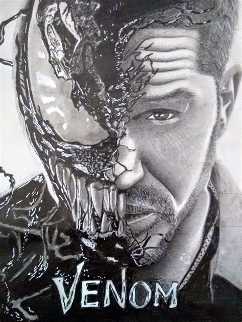 Image result for Venom Drawing Tutorial