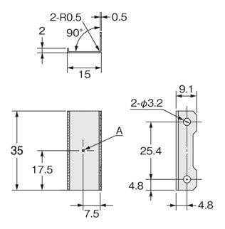 Photoelectric Sensor, E3ZR-C, Slit for Through-Beam Type | OMRON ...
