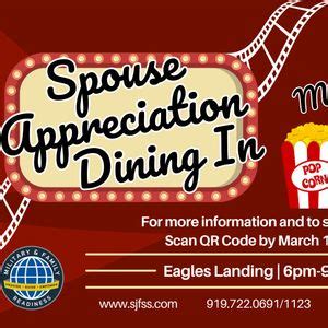 Spouse Appreciation Dining In Movie Night (Base Access Only), 1240 S ...