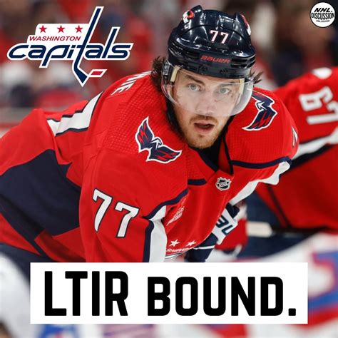 NHL.DISCUSSION🏒🥅 | The Washington Capitals have announced T.J. Oshie is ...