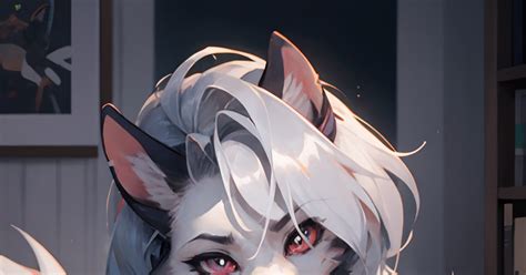 AI, furry, female furry / ルーナ(Loona) - pixiv