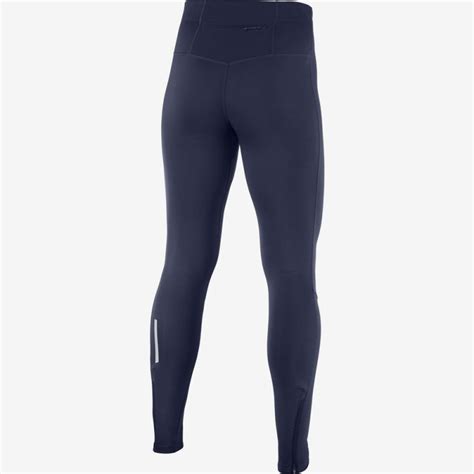 Salomon Tights India Website - Navy AGILE LONG Mens