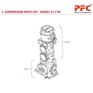 Compressor Parts List IR 9 x 7 ESV NL Parts | Air Compressor Parts